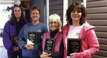 Habitat for Humanity Thunder Bay 'Inspector's Choice' award for the 2012 Great Gingerbread House Build team photo